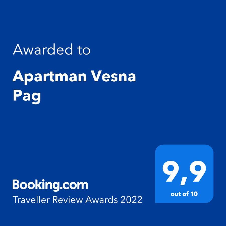 Apartament Apartman Vesna Pag Pag Town Zewnętrze zdjęcie